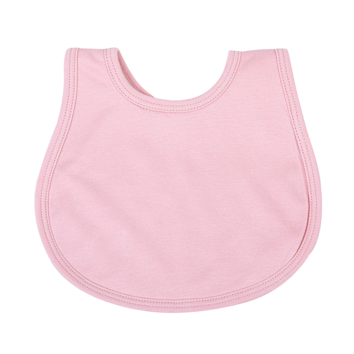 Luna & Arlo Basics Bib - Dusty Rose