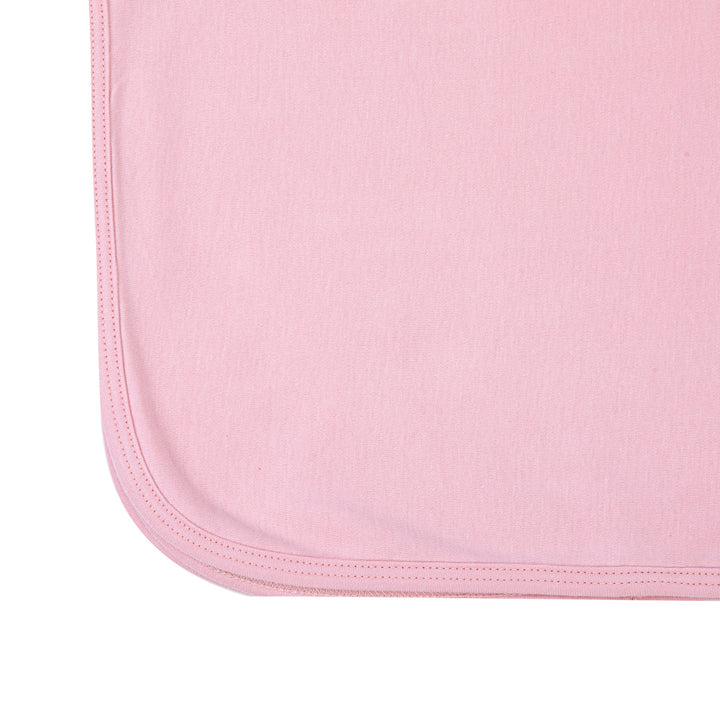 Luna & Arlo Basics Receving Blanket - Dusty Rose