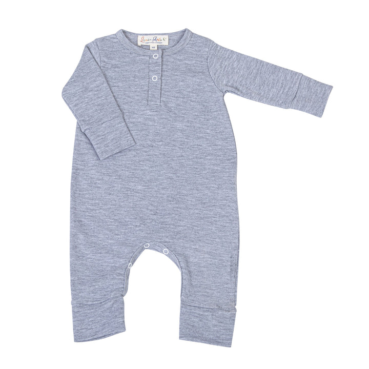 Luna & Arlo Basics Playsuit - Slate