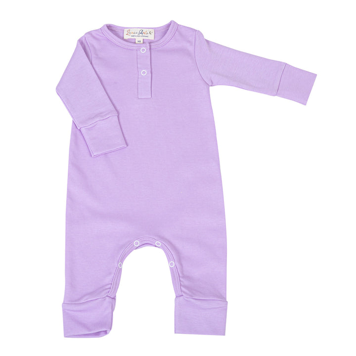 Luna & Arlo Basics Playsuit - Wisteria