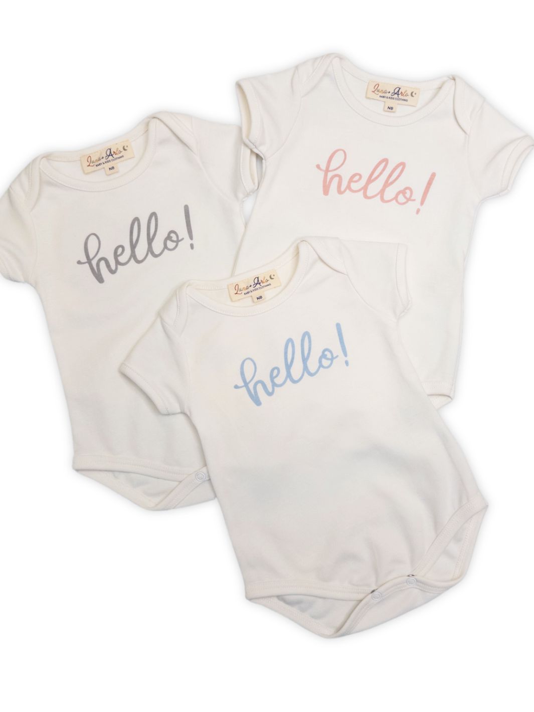 Hello! Bodysuit - Blue