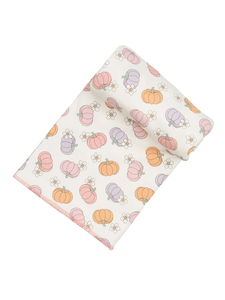 Pumpkin Patch Dreams Swaddle Blanket