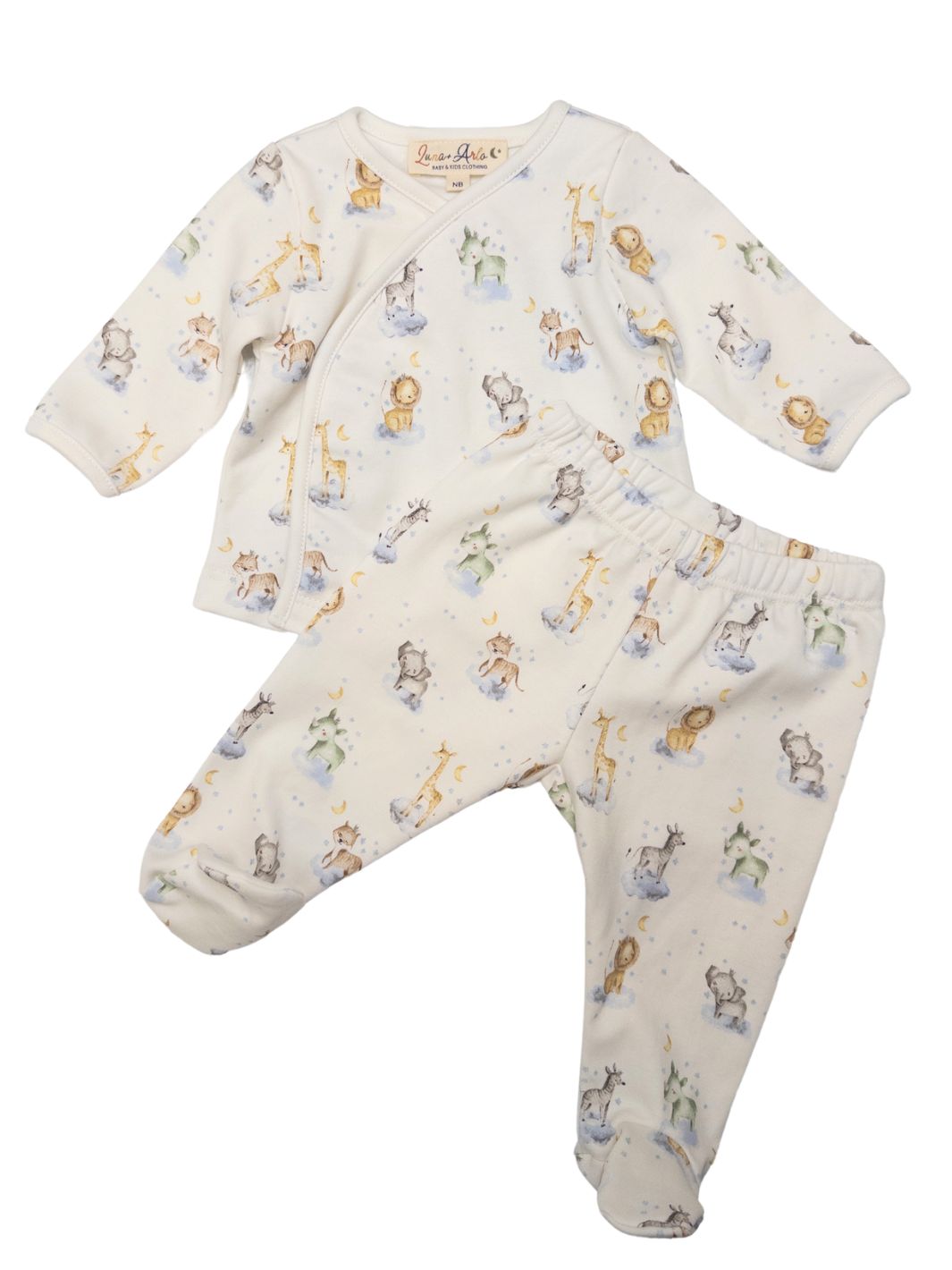 Wild Things Footed Pant Set